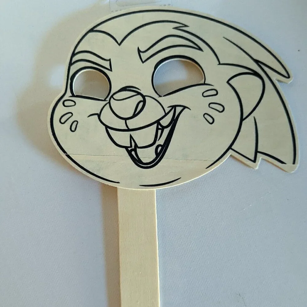 NWT Lion King Bundle 3 Wood Masks Disney Family Crafts Michael's